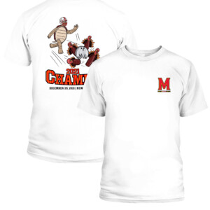 MD P BOWL CHAMPS SHIRT Maryland Terrapins 2021 Pinstripe Bowl Champions TShirt