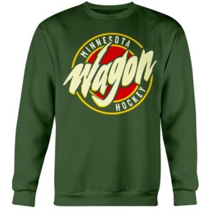 MINNESOTA HOCKEY WAGON SHIRT Minnesota Hockey Crewneck