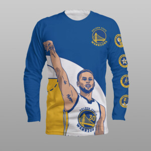 NBA All Time Three Point Record Longsleeve Stephen Curry Golden State Warriors