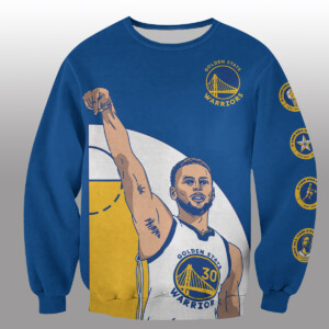 NBA All Time Three Point Record Sweatshirt Stephen Curry Golden State Warriors
