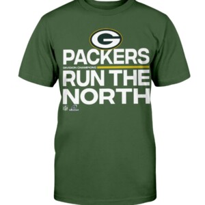 PACKERS RUN THE NORTH SHIRT 2021 NFC North Division Champions Green Bay Packers Shirt
