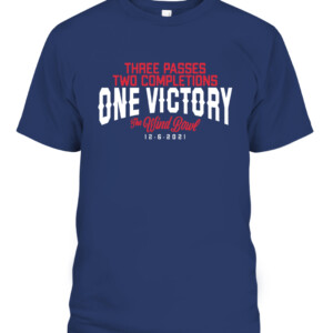 THE WIND BOWL SHIRT THREE PASSES TWO COMPLETIONS ONE VICTORY THE WIND BOWL SHIRT New England Patriots