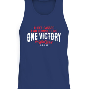 THE WIND BOWL SHIRT THREE PASSES TWO COMPLETIONS ONE VICTORY THE WIND BOWL SHIRT New England Patriots CATT navy front.jpg