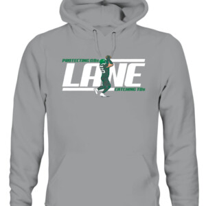 PROTECTING QBS AND CATCHING TDS SHIRT LANE JOHNSON Philadelphia Eagles CAUH sport grey front.jpg
