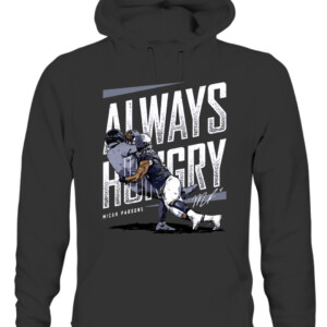 Always Hungry Shirt Micah Parsons Dallas Cowboys CAUH black front.jpg