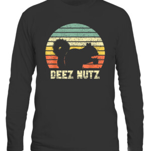 Deez Nuts Nutcracker Squirrel Deez Nutz Deezs Nut Funny T Shirt CALS black front.jpg