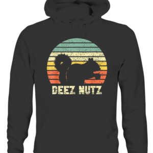 Deez Nuts Nutcracker Squirrel Deez Nutz Deezs Nut Funny T Shirt CAUH black front.jpg