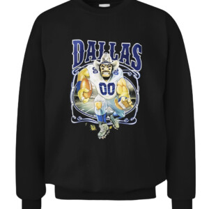 Cowboys Fan Shirt Dallas Cowboys CACS black front.jpg