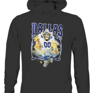 Cowboys Fan Shirt Dallas Cowboys CAUH black front.jpg