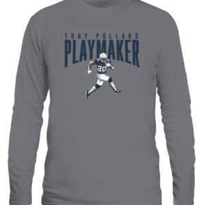 PLAYMAKER SHIRT TONY POLLARD Dallas Cowboys CALS graphite heather front.jpg