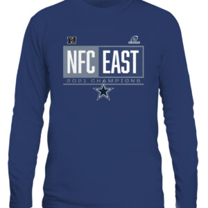 COWBOYS 2021 NFC East Division Champions Shirt Dallas Cowboys CALS navy front.jpg