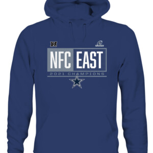 COWBOYS 2021 NFC East Division Champions Shirt Dallas Cowboys CAUH navy front.jpg