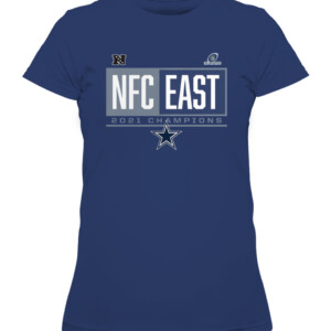 COWBOYS 2021 NFC East Division Champions Shirt Dallas Cowboys CAWTS navy front.jpg