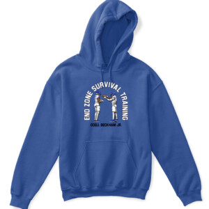 END ZONE SURVIVAL TRAINING SHIRT ODELL BECKHAM JR Los Angeles Rams APKH royal front.jpg