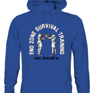 END ZONE SURVIVAL TRAINING SHIRT ODELL BECKHAM JR Los Angeles Rams CAUH royal front.jpg