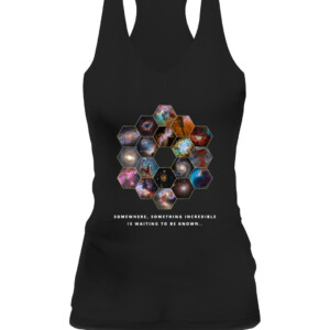 James Webb Space Telescope The JWST Exploration Shirt CAWT black front.jpg