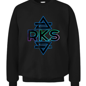 RKS Rainbow Kitten Surprise Logo T Shirt CACS black front.jpg