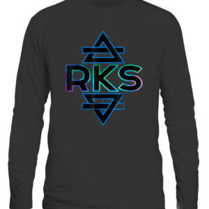 RKS Rainbow Kitten Surprise Logo T Shirt CALS black front.jpg