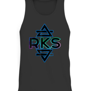 RKS Rainbow Kitten Surprise Logo T Shirt CATT black front.jpg