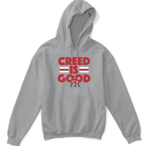 CREED IS GOOD SHIRT CREED HUMPHREY Kansas City Chiefs APKH sport grey front.jpg