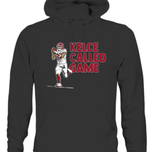KELCE CALLED GAME SHIRT Travis Kelce Kansas City Chiefs CAUH black front.jpg