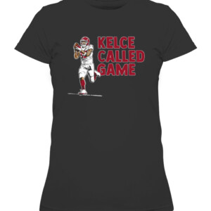 KELCE CALLED GAME SHIRT Travis Kelce Kansas City Chiefs CAWTS black front.jpg