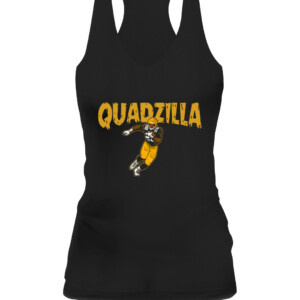 QUADZILLA SHIRT AJ Dillon Green Bay Packers CAWT black front.jpg