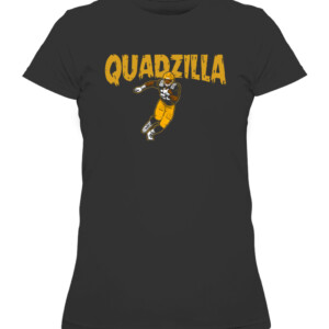QUADZILLA SHIRT AJ Dillon Green Bay Packers CAWTS black front.jpg