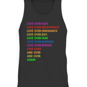 LGBT – LOVE OVER HATER SHIRT CATT black front.jpg