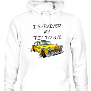 I Survived My Trip to NYC T Shirt Funny Taxi Driver CAUH white front.jpg