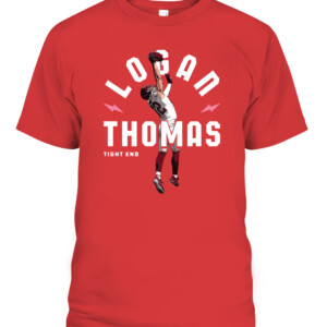 LOGAN THOMAS TIGHT END SHIRT Logan Thomas Washington Football Redskins One Hand Catch CAPT red front.jpg