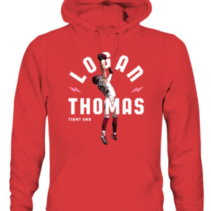 LOGAN THOMAS TIGHT END SHIRT Logan Thomas Washington Football Redskins One Hand Catch CAUH red front.jpg