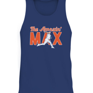 THE AMAZIN' MAX SHIRT Max Scherzer New York Mets CATT navy front.jpg