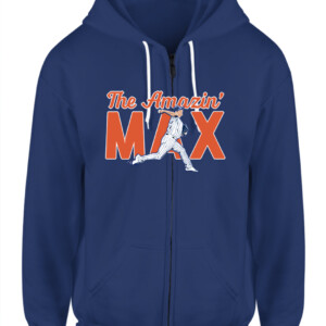 THE AMAZIN' MAX SHIRT Max Scherzer New York Mets CAZH navy front.jpg