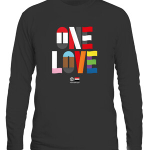 ONE LOVE SHIRT MANCHESTER UNITED ONE LOVE LGBT #allredallequal Rainbow Laces CALS black front.jpg