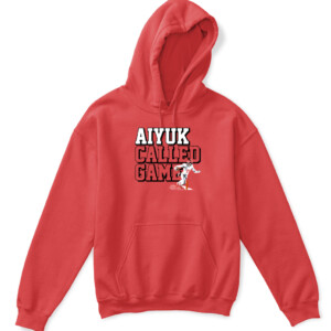 AIYUK CALLED GAME SHIRT BRANDON AIYUK San Francisco 49ers APKH red front.jpg