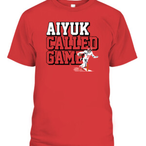 AIYUK CALLED GAME SHIRT BRANDON AIYUK San Francisco 49ers CAPT red front.jpg