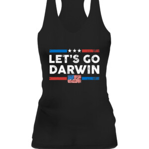 Lets Go Darwin US Flag Vintage Shirt