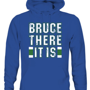 BRUCE THERE IT IS SHIRT Bruce Driver New York Rangers CAUH royal front.jpg