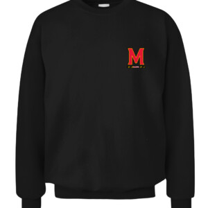 MD P BOWL CHAMPS SHIRT Maryland Terrapins 2021 Pinstripe Bowl Champions CACS black front.jpg
