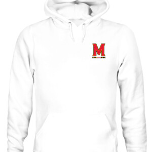 MD P BOWL CHAMPS SHIRT Maryland Terrapins 2021 Pinstripe Bowl Champions CAUH white front.jpg