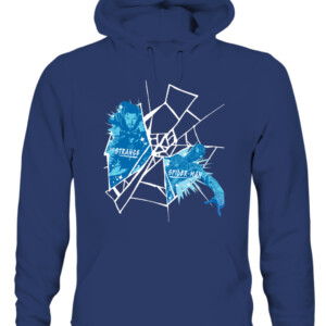 Doctor Strange and Spider Man Shirt Spider Man No Way Home CAUH navy front.jpg