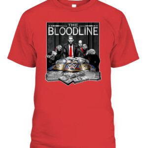 The Bloodline T Shirt Roman Reigns WWE The Bloodline We The Ones CABT red front.jpg
