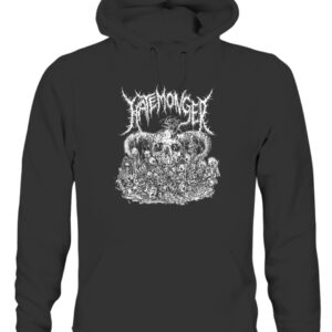 Hatemonger Repping Deathgrind Band Shirt The Vile Maxim Lil Nas X Wore a Shirt Repping Deathgrind Band Hatemonger CAUH black front.jpg