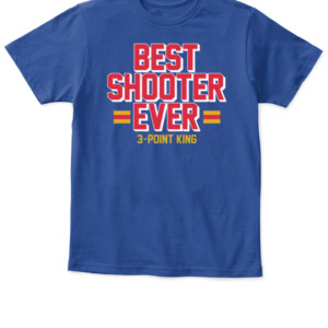 BEST SHOOTER EVER SHIRT Stephen Curry Golden State Warriors APKT royal front.jpg