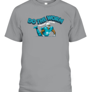 DO THE WORM SHIRT CHRISTIAN WILKINS Miami Dolphins CABT sport grey front.jpg