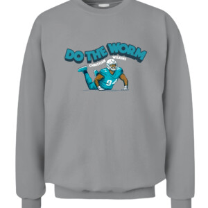 DO THE WORM SHIRT CHRISTIAN WILKINS Miami Dolphins CACS sport grey front.jpg