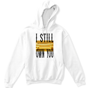 I STILL OWN YOU T SHIRT Allen Lazard Aaron Rodgers Green Bay Packers APKH white front.jpg