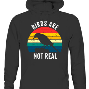 Birds Are Not Real Retro Vintage Conspiracy Theory T Shirt