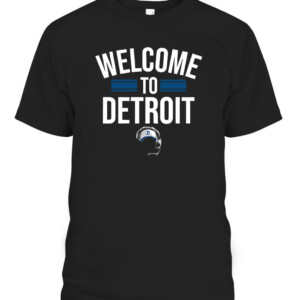 WELCOME TO DETROIT SHIRT Detroit Lions Dan Campbell CABT black front.jpg